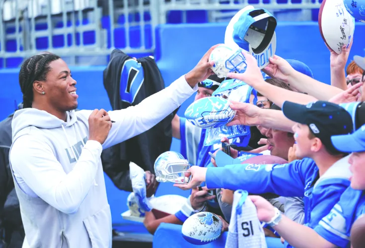 Lions' Gibbs now highest-paid back in NFL